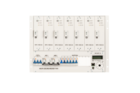 ИБЭП-220(380)/48B-140A-7/7(1000)-8U LAN ФОРПОСТ