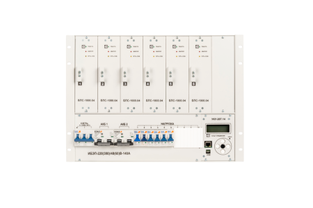 ИБЭП-220(380)/48B-140A-6/7(1000)-8U LAN ФОРПОСТ