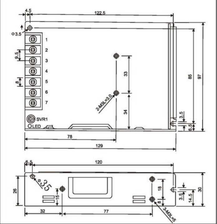 IP-7087 — Монтажный чертёж