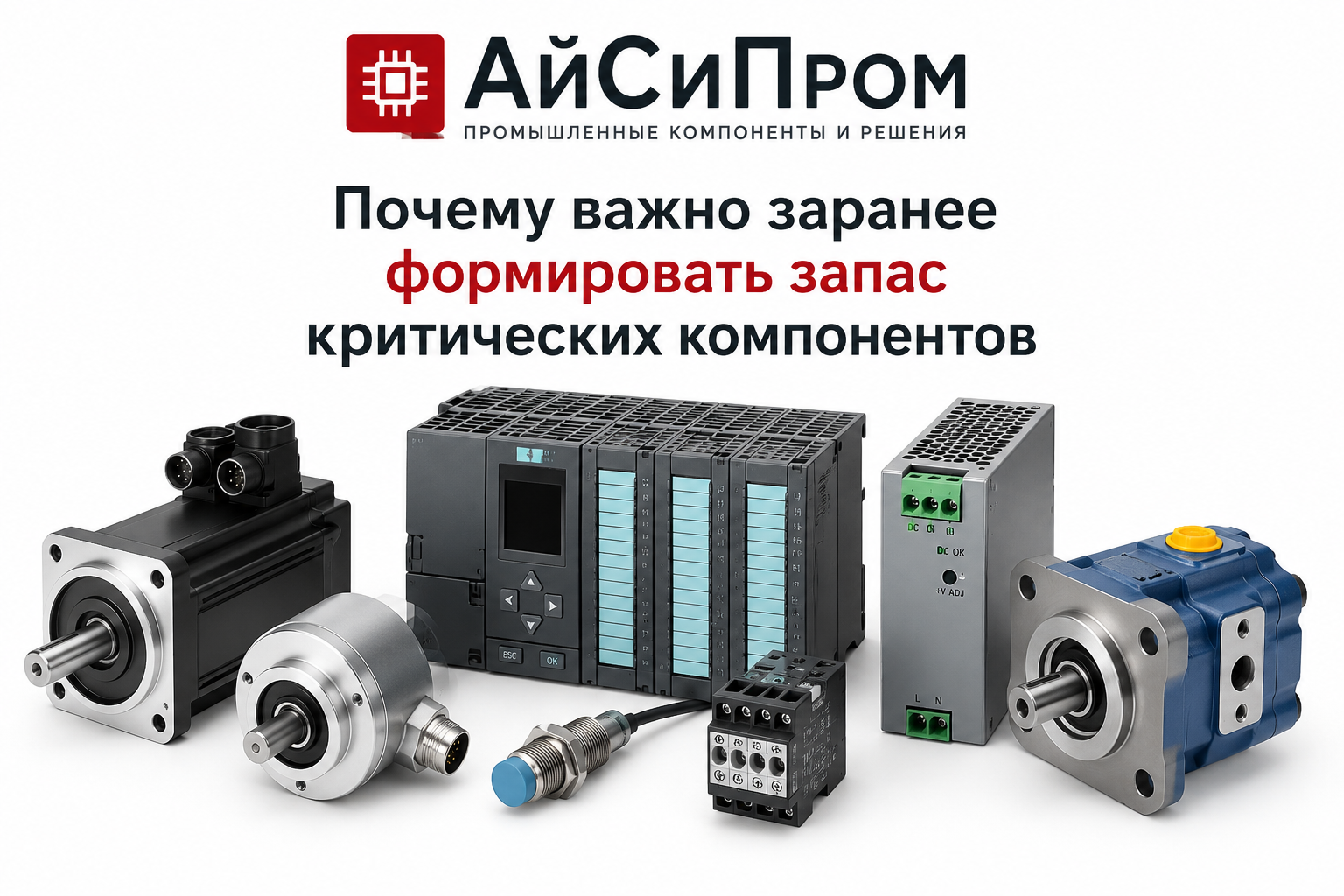 Почему производители оборудования рекомендуют формировать запас критических компонентов заранее